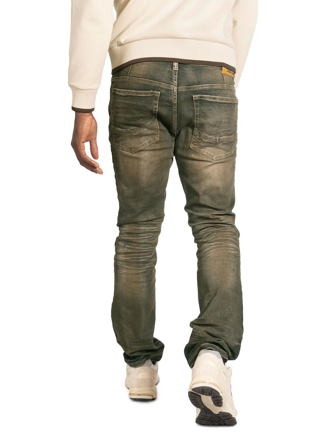 Makobi Lorenzino Vintage Ripped Denim Jeans (M1918)