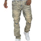 Makobi Toronto Dirt Denim Jeans in style M1921 showcasing rugged distressed denim design
