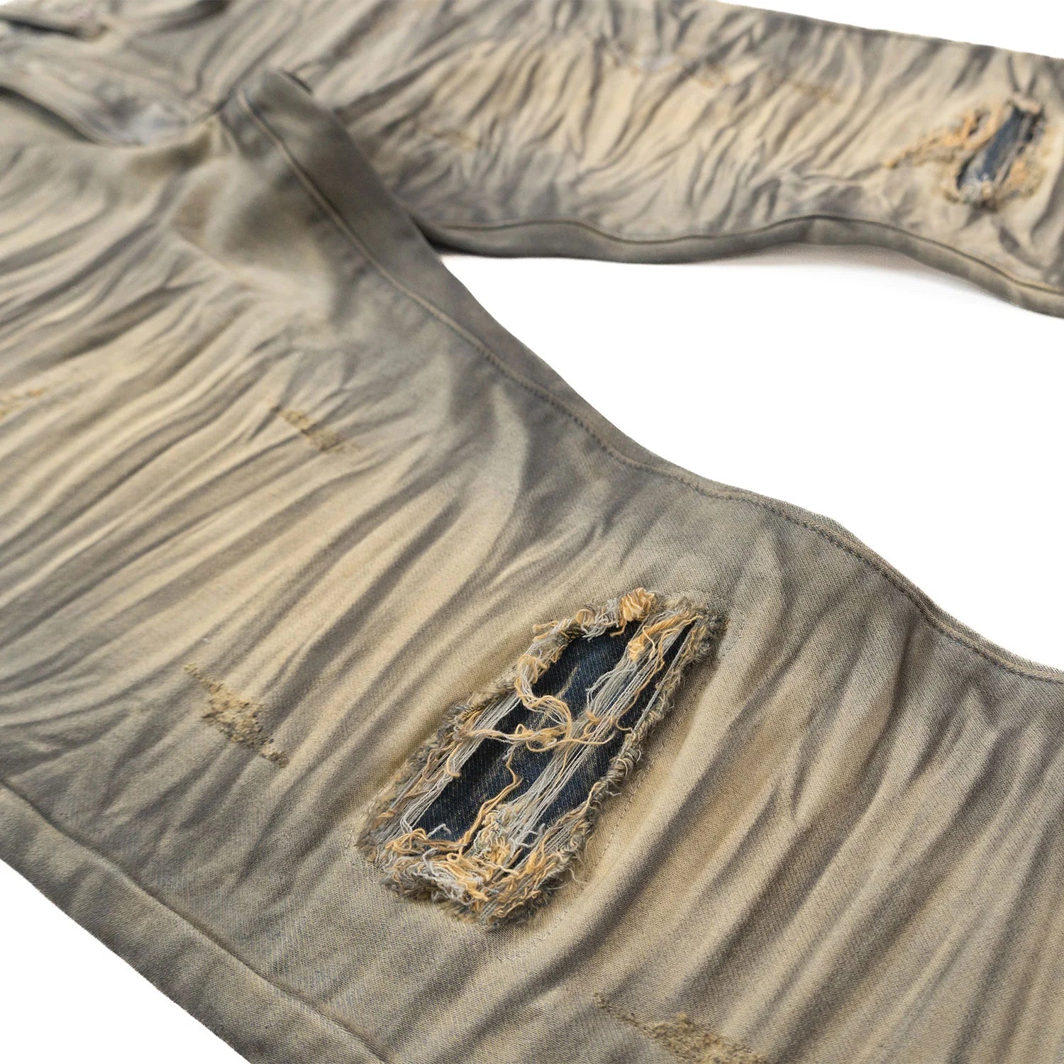 Makobi Toronto Dirt Denim Jeans (M1921) styled with casual outfit, featuring versatile denim fabric