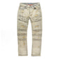 Full-length view of Makobi Bruno M1965 jeans emphasizing relaxed fit and trendy look
