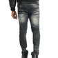 Makobi Ripped Black Wash Jeans (M1975)
