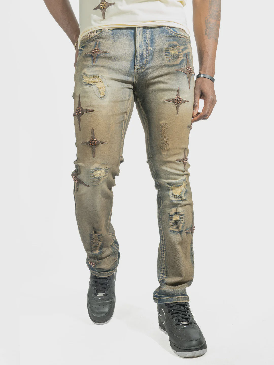 Makobi Bottega Dirt Denim Jeans (M1998)