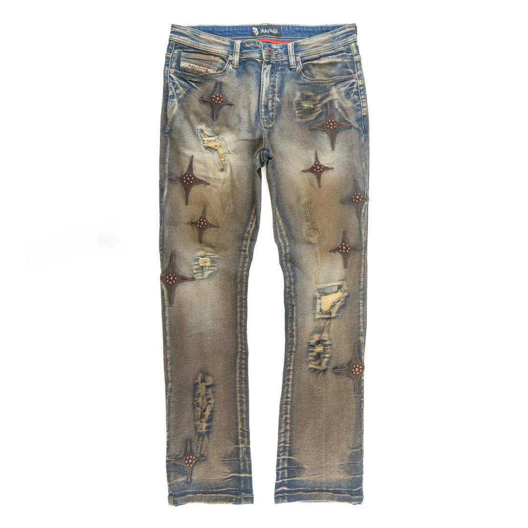 Makobi Bottega Dirt Denim Jeans (M1998)