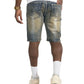 Makobi Prego Antique Denim Shorts (M904)