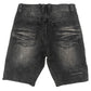 Makobi Prego Black Wash Denim Shorts (M904)