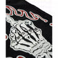 PREME Skull Middle Finger Black Jeans (PR-WB-856)