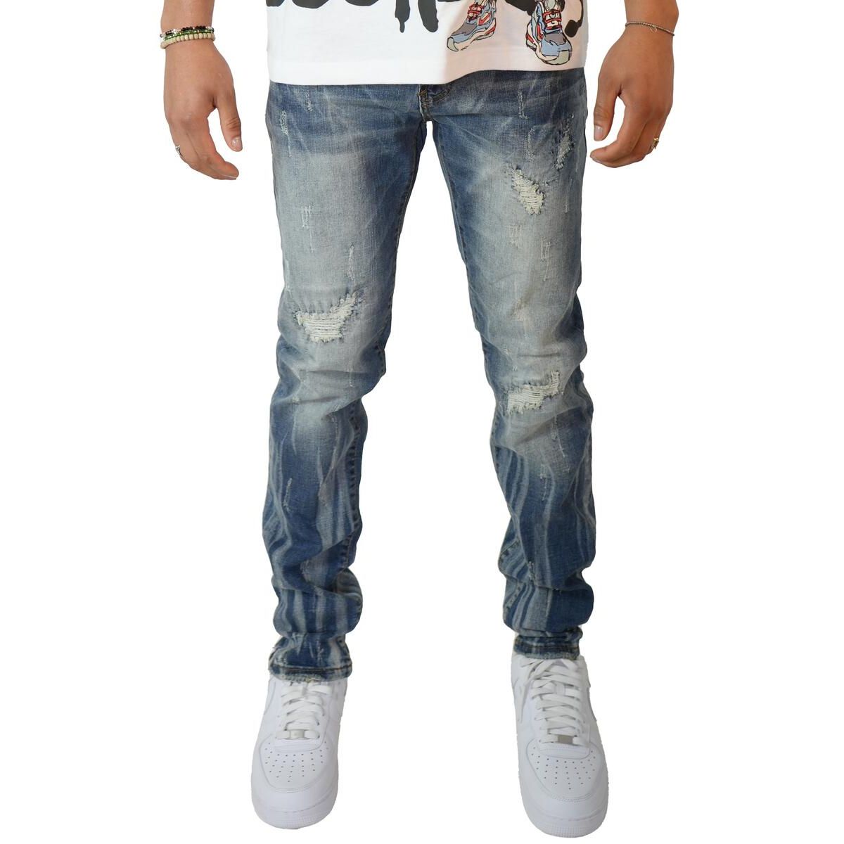Preme Indigo Basic Denim Jeans (PR-WB-878)