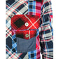 PREME Drifter Multi Red Flannel Button Up (PR-WT-051)