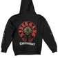 Niner Gang San Francisco Old English Zip Up Hoodie - Black
