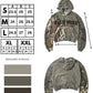 Vale "Zombie" Camo Green Zip Up Hoodie