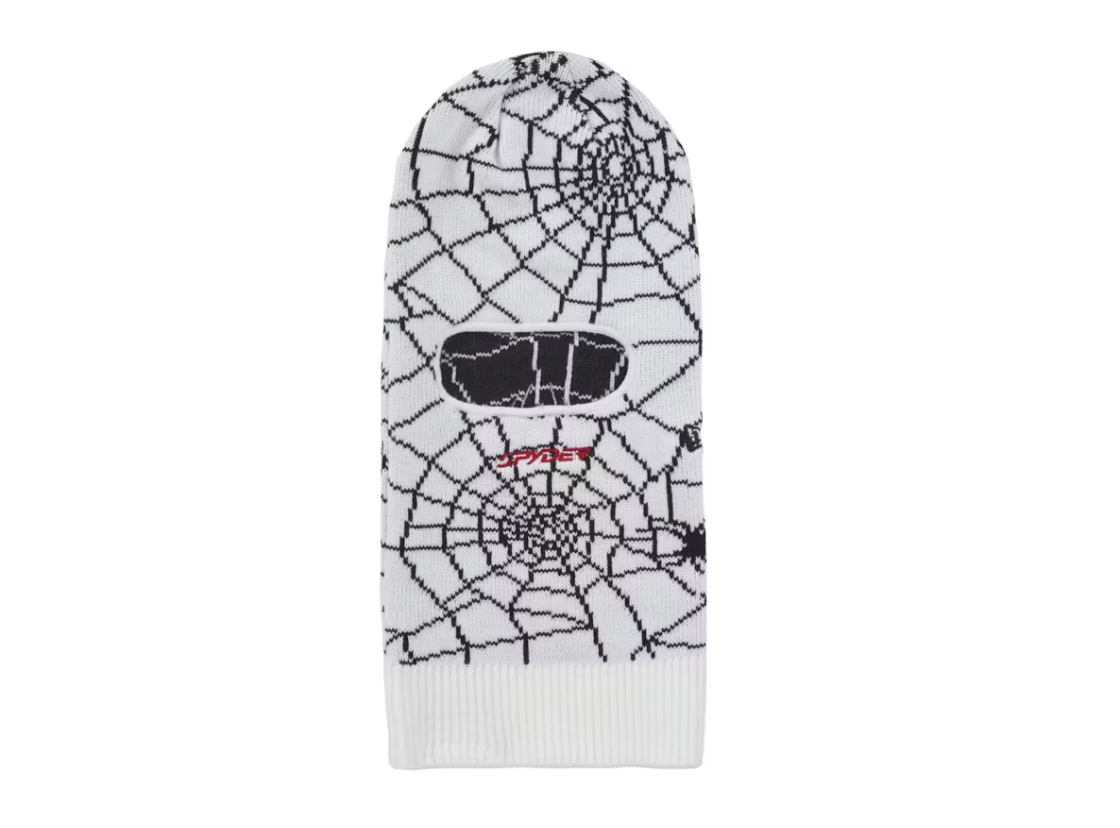 Supreme Spyder New Era Balaclava in White for Fall/Winter 2024