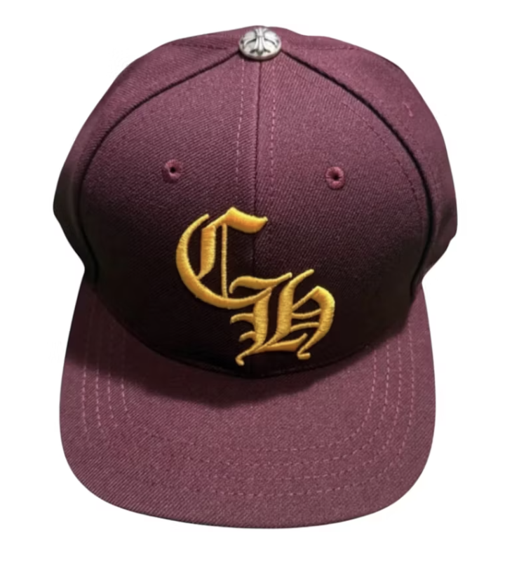 Chrome Hearts Essentials LA Exclusive Baseball Wool Cap - Cardinal