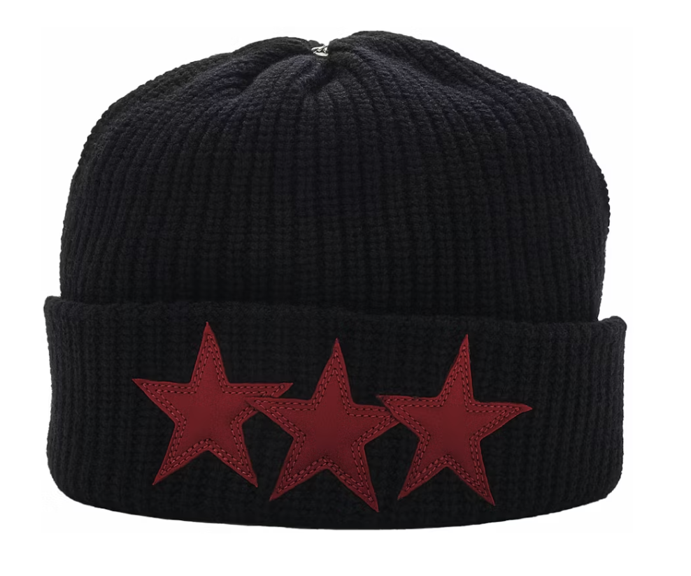 Chrome Hearts Sludge Beanie - Black/Red