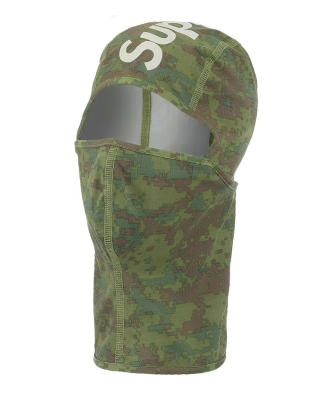 Supreme Heat Reactive Digi Camo Balaclava - Green (FW25)