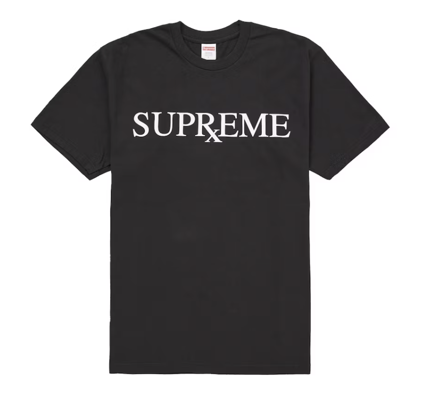 Supreme RX Tee - Black (FW25)