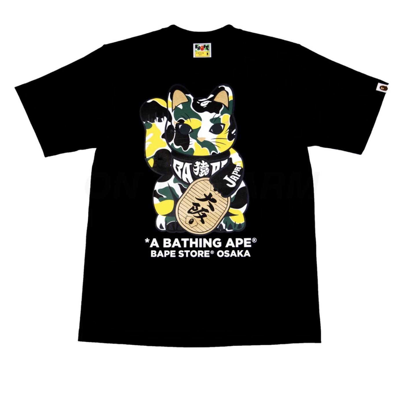 BAPE Osaka Exclusive Lucky Cat Tee - Black – Fresh Society