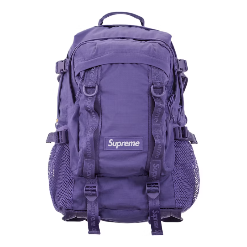 Supreme Logo Backpack - Purple (SS26)