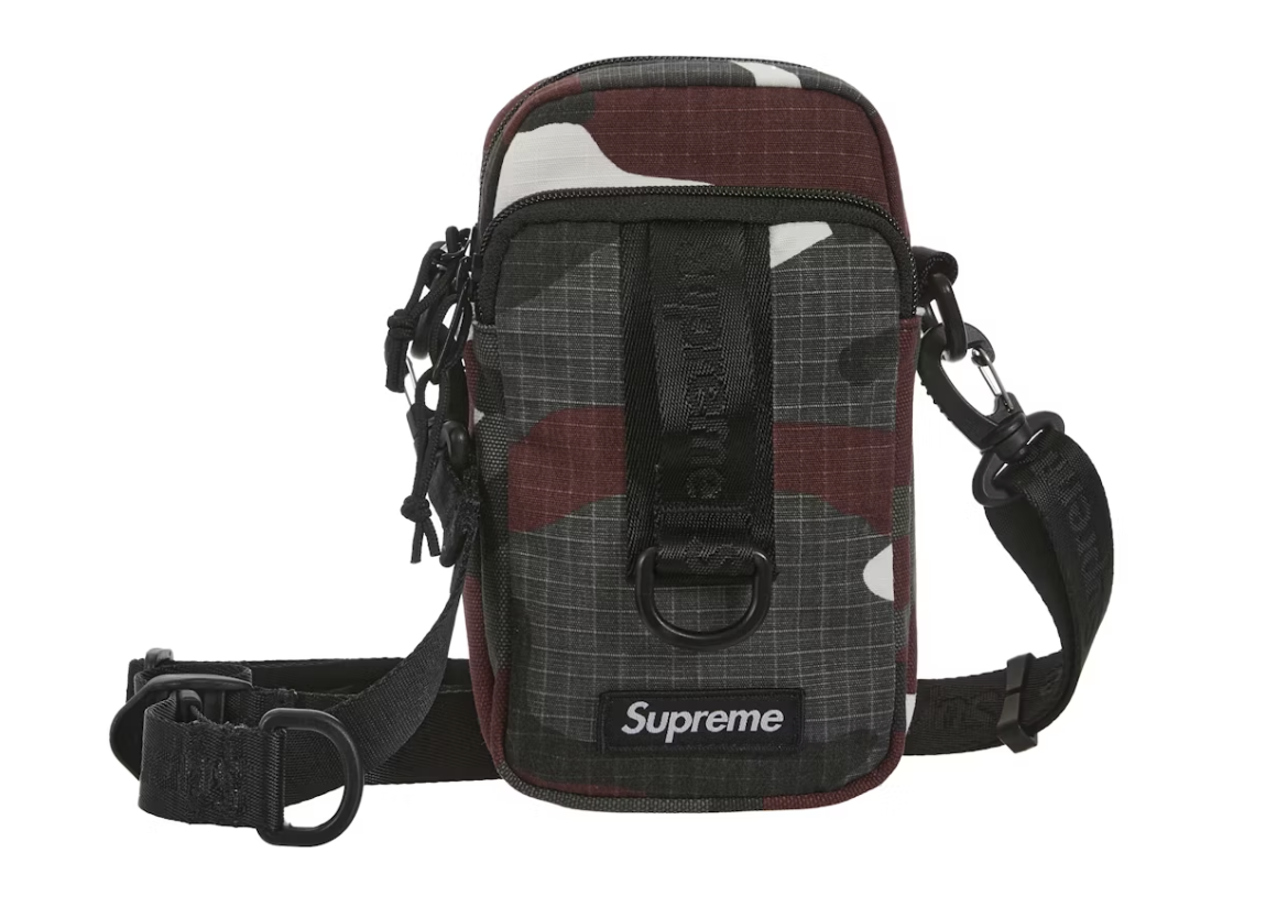 Supreme Shoulder Bag - Red Camo (SS26)