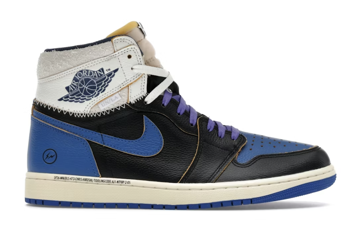 Jordan 1 Retro High OG SP - Fragment x Union LA Sport Royal (IO7847-001)