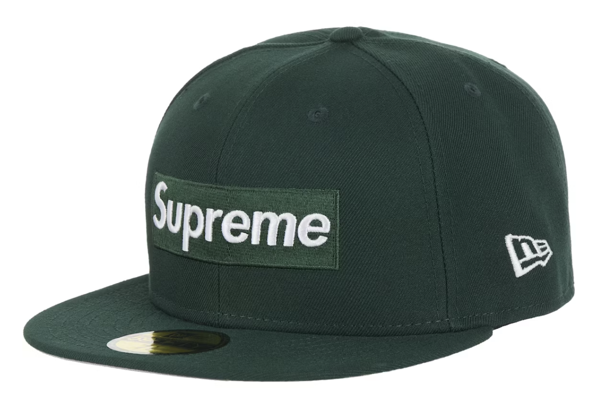Supreme Shop Box Logo New Era 59Fifty Fitted Hat - Green (SS26)