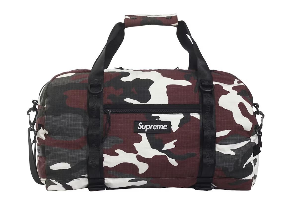 Supreme Duffle Bag - Red Camo (SS26)