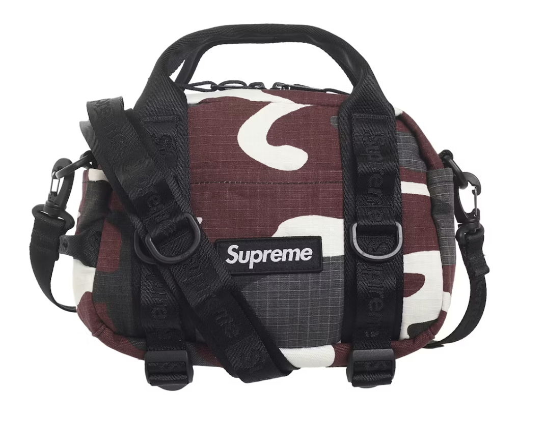 Supreme Mini Duffle Bag - Red Camo (SS26)