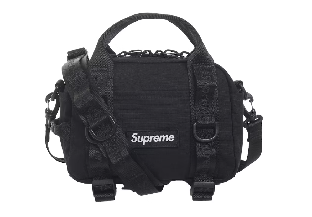 Supreme Mini Duffle Bag - Black (SS26)