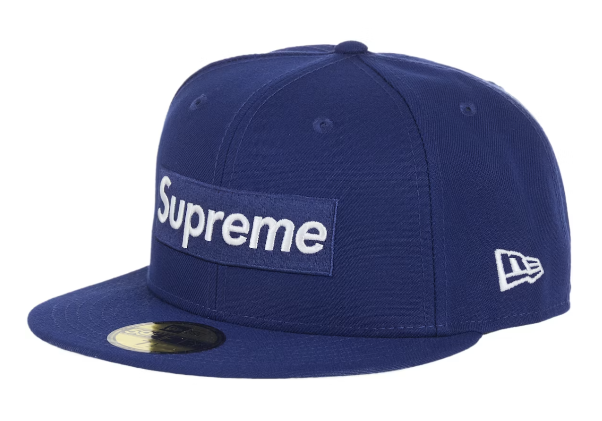 Supreme Shop Box Logo New Era 59Fifty Fitted Hat - Royal Blue (SS26)