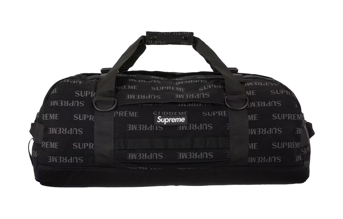 Supreme Large Duffle Bag - Black (FW26)