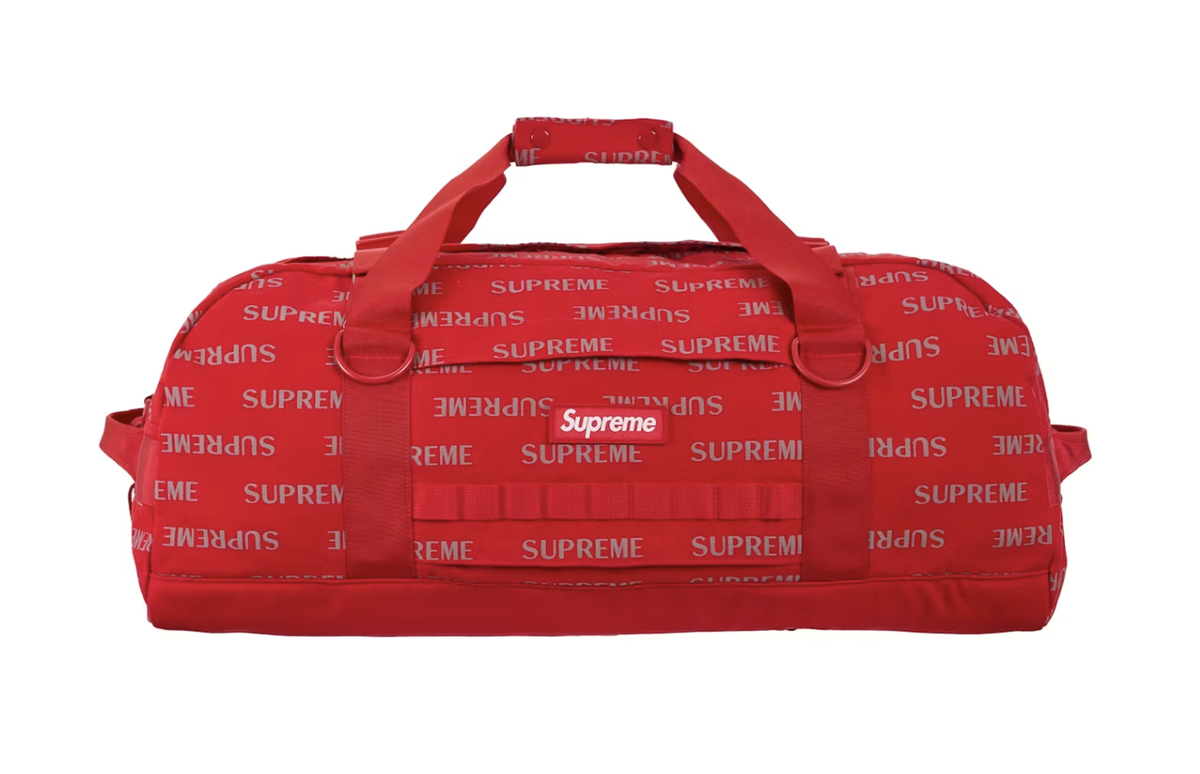Supreme Large Duffle Bag - Red (FW26)