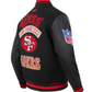 Pro Standard San Francisco 49ers Best Of Varsity Jacket - Black/Red/Black (FS46410969-BRK)