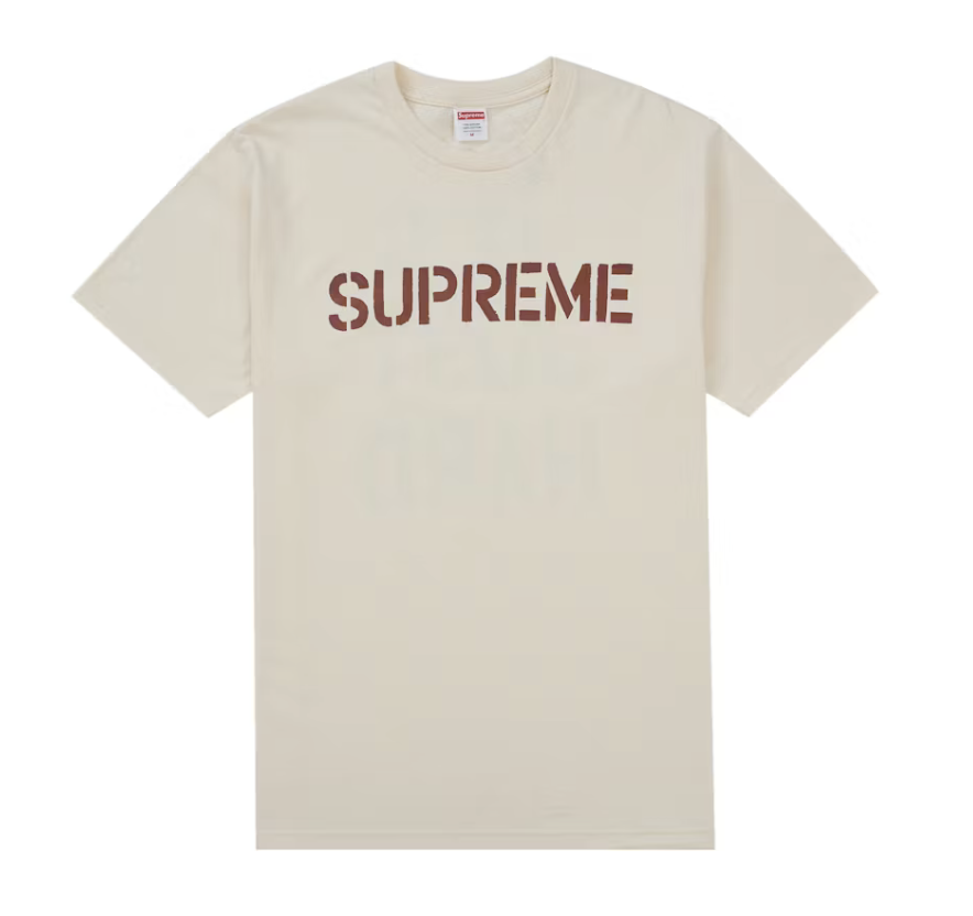 Supreme Hard Tee - Natural (SS26)