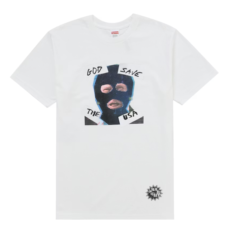 トップス Supreme God Save Us Tee Supreme God Save Us Tee - White (SS26) – Fresh Society