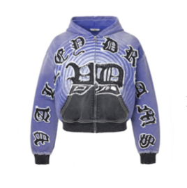Vale "Hypnotiq" Purple/Black Zip Up Hoodie