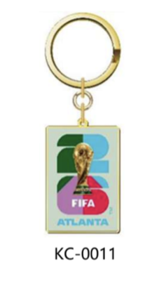 FIFA World Cup 2026 2D Host Cities Keychain - SF