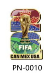 FIFA World Cup 2026 Host Countries Emblem Pin