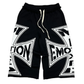 Mixed Emotion "Classic" 3/4 Shorts - Black
