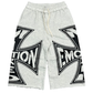 Mixed Emotion "Classic" 3/4 Shorts - Grey