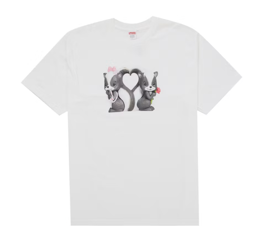 Supreme Skunk Tee - White (SS26)