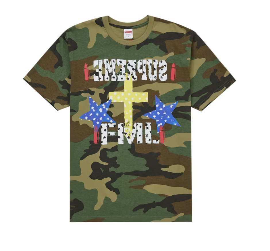 Supreme FML Tee - Woodland Camo (SS26)