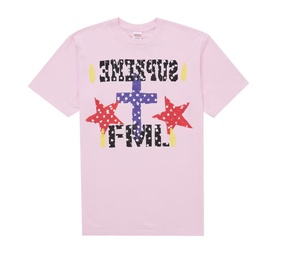Supreme FML Tee - Light Pink (SS26)