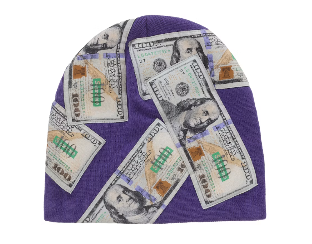 Supreme Money Beanie - Purple (FW26)