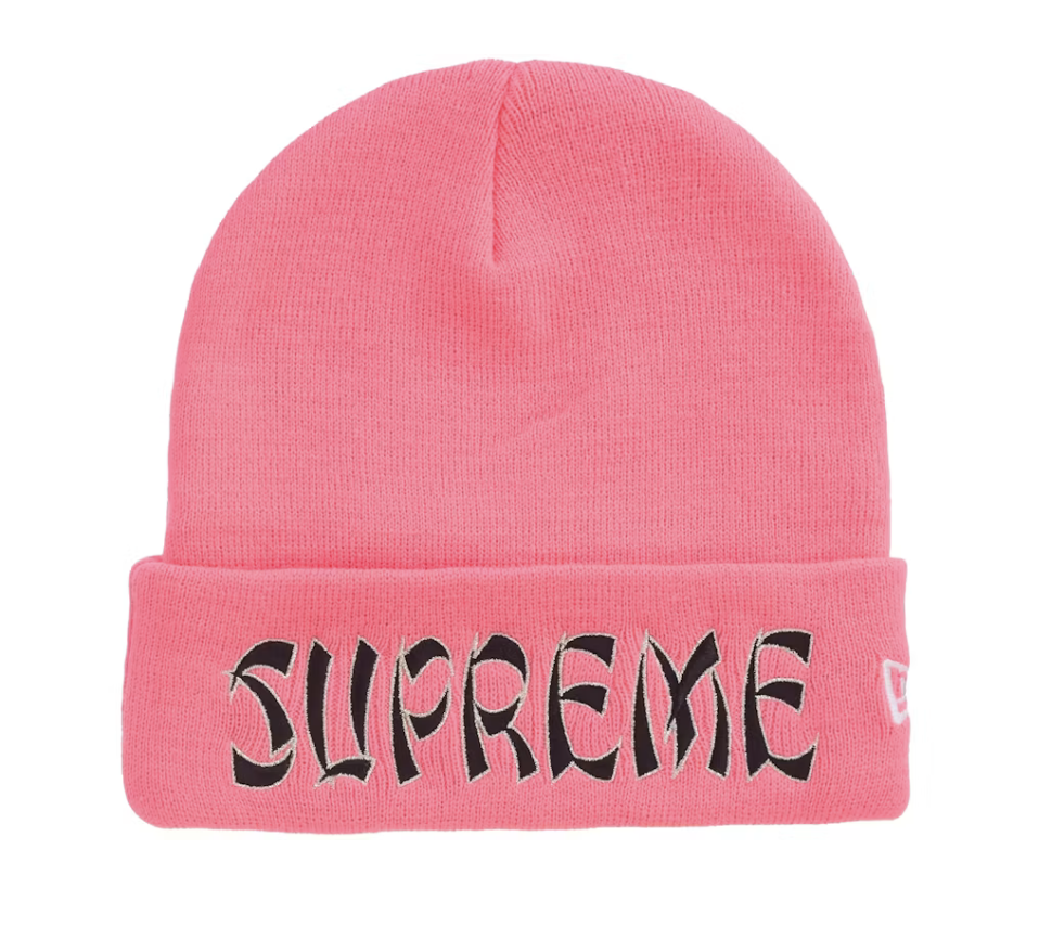 Supreme New Era Action Beanie - Pink  (FW26)