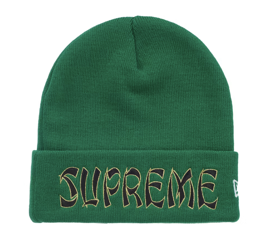Supreme New Era Action Beanie - Green (FW26)