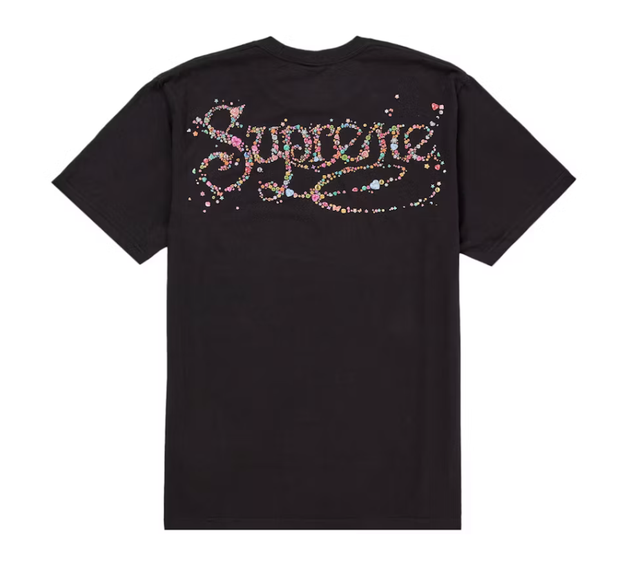 Supreme Gems Tee - Black (FW26)