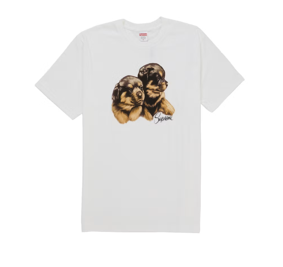 Supreme Puppies Tee - White (FW26)