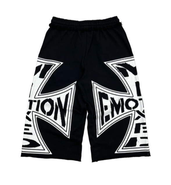 Mixed Emotion "Classic" 3/4 Shorts - Black