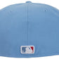 Supreme MLB Teams Box Logo New Era 59Fifty Fitted Hat - Light Blue (FW25)