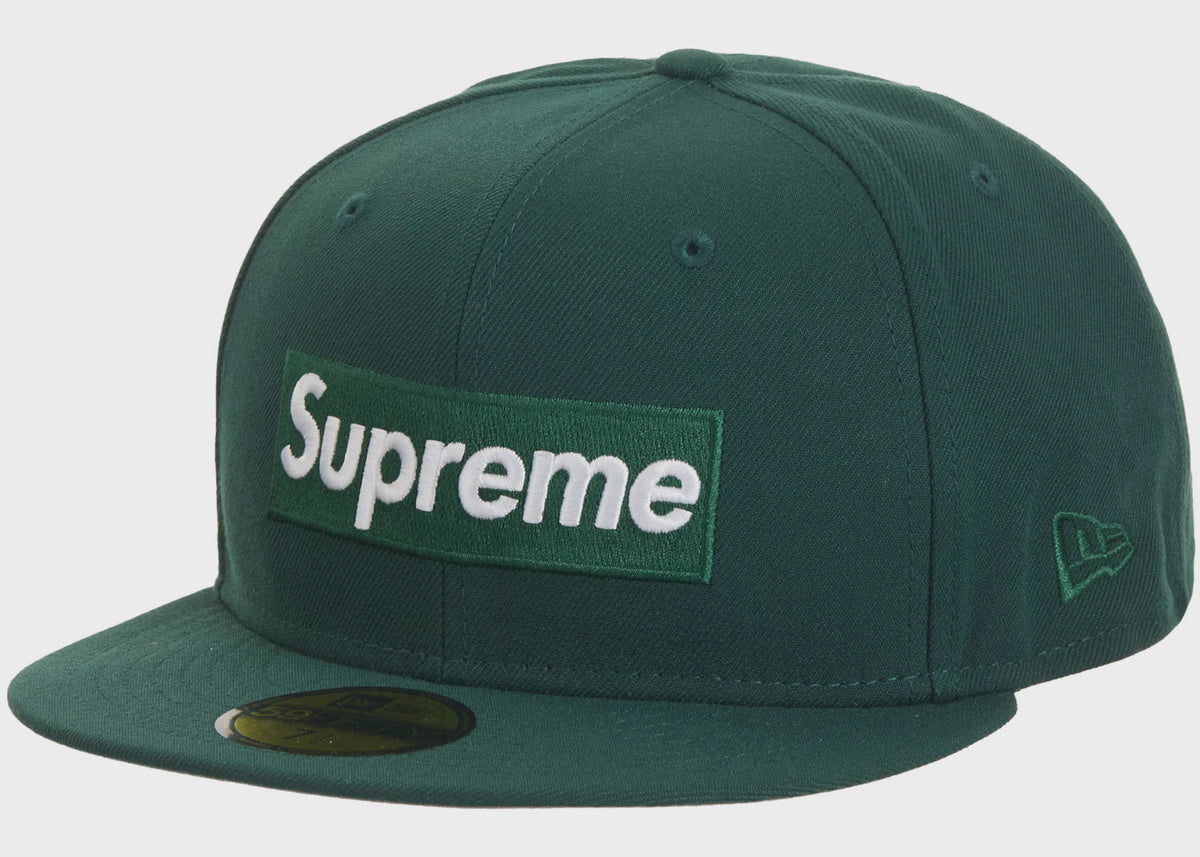 Supreme Sharpie Box Logo New Era Fitted Hat - Green - Brand New – Fresh ...