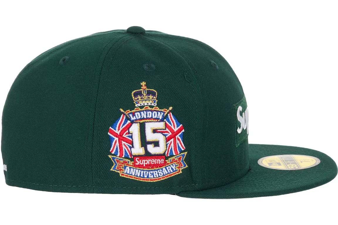 Supreme Shop Box Logo New Era 59Fifty Fitted Hat - Green (SS26)